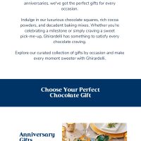 Ghirardelli - Multiple Product Upsell